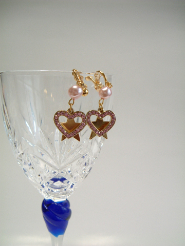 Heart Motif Earring #003