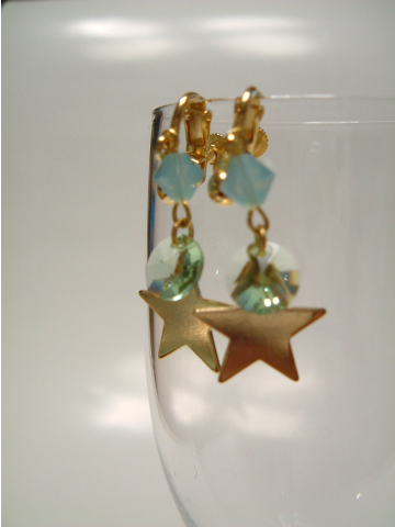 Star Motif Earring #001