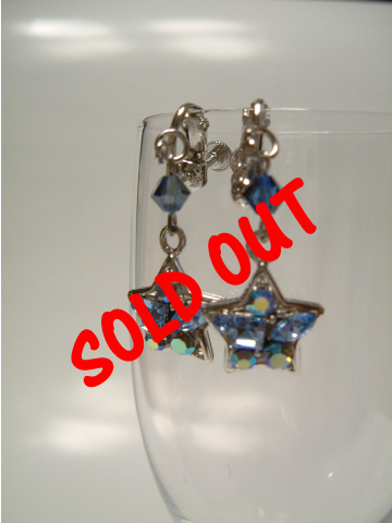 Star Motif Earring #002