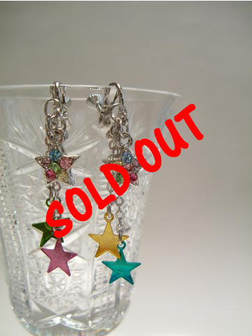 Star Motif Earring #003
